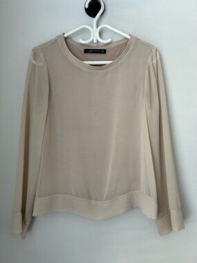Zara Layered Chiffon Top